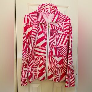 Lilly Pulitzer Leona Zip Up Jacket